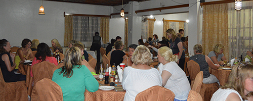 Restaurace v Twiga Lodge & Campsite