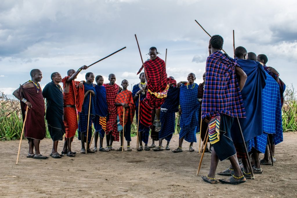 Návštěva masajské vesnice