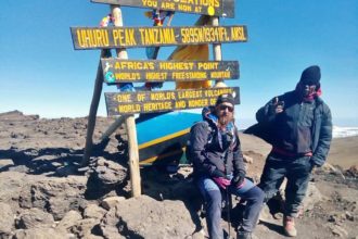 Úspěšný výstup na Kilimandžáro